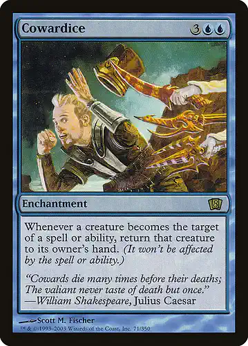 Cowardice - 8ed Spoiler