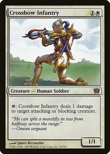 Crossbow Infantry - 9ed Spoiler