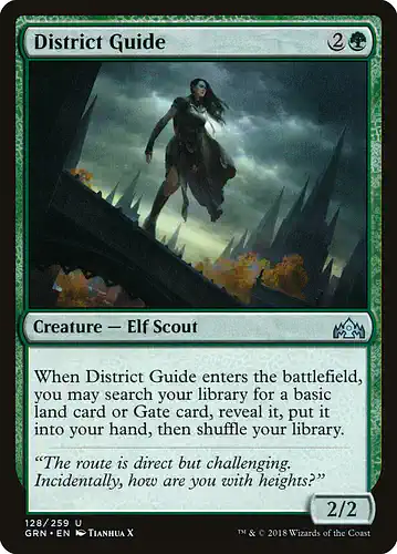 District Guide - grn Spoiler