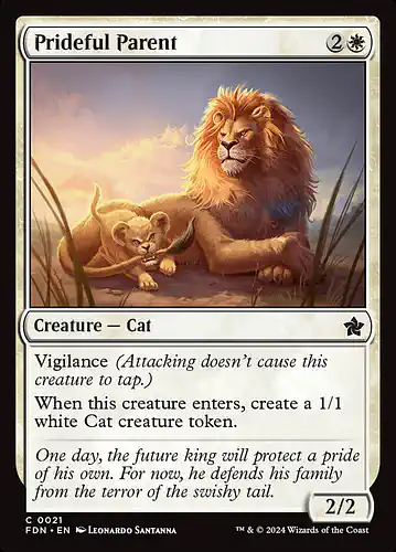 Prideful Parent - fdn Spoiler