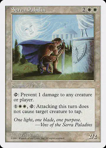 Serra Paladin - 5ed Spoiler