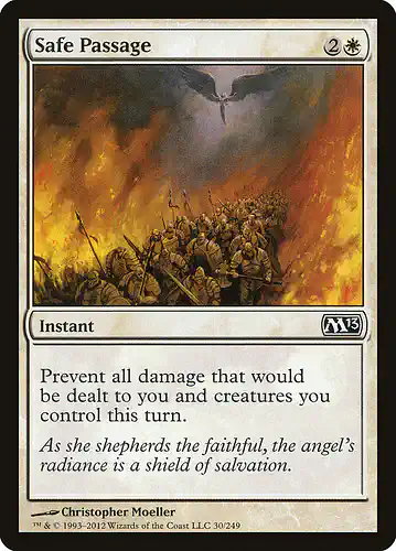 Safe Passage - m13 Spoiler
