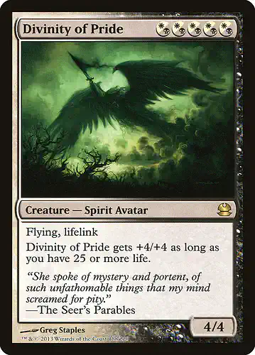 Divinity of Pride - mma Spoiler