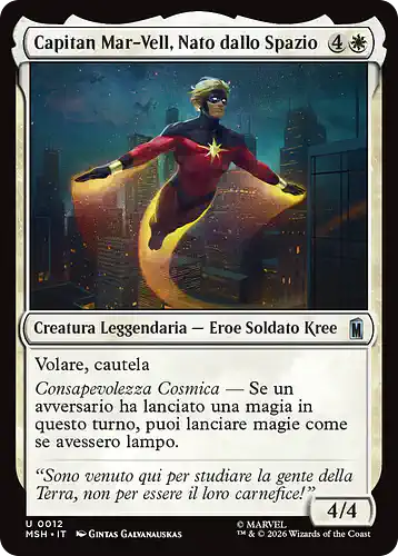 Captain Mar-Vell, Space-Born - msh Spoiler