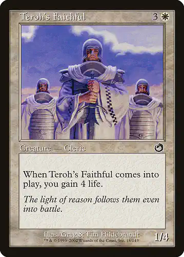Teroh's Faithful - tor Spoiler