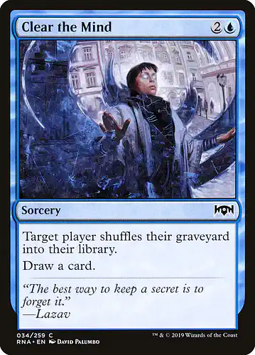 Clear the Mind - rna Spoiler
