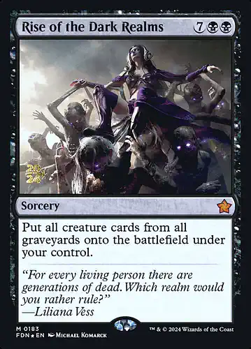 Rise of the Dark Realms - fdn Spoiler