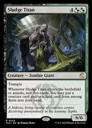 Sludge Titan - clu Spoiler
