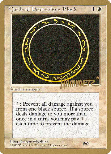 Circle of Protection: Black - ptc Spoiler