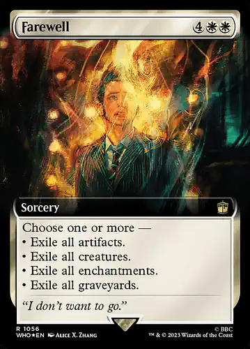 Farewell - who Spoiler