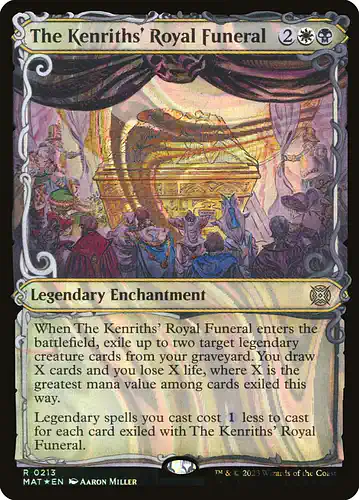 The Kenriths' Royal Funeral - mat Spoiler