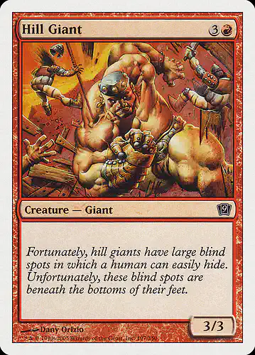 Hill Giant - 9ed Spoiler