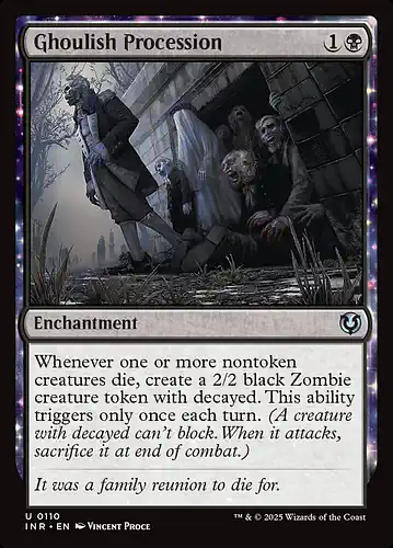Ghoulish Procession - inr Spoiler