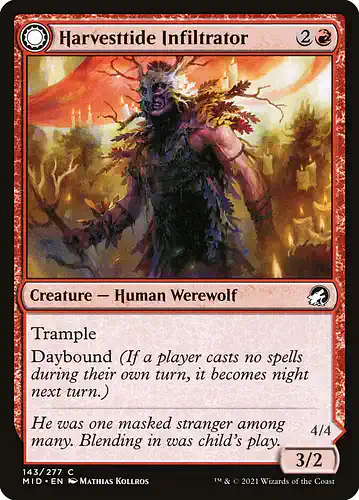 Harvesttide Infiltrator - mid Spoiler