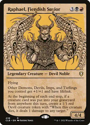 Raphael, Fiendish Savior - clb Spoiler