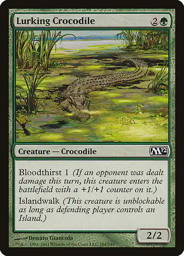 Lurking Crocodile - m12 Spoiler