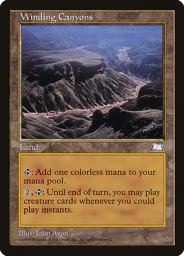 Winding Canyons - wth Spoiler