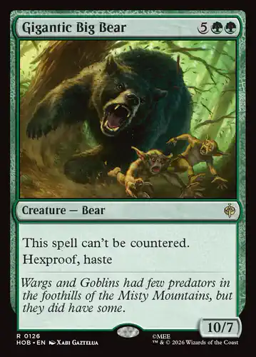 Gigantic Big Bear - hob Spoiler