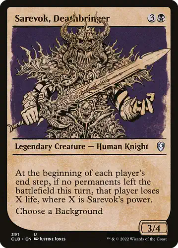 Sarevok, Deathbringer - clb Spoiler