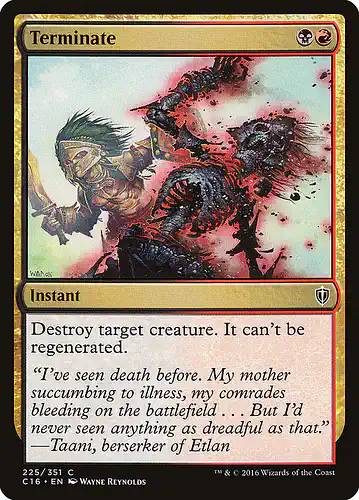 Terminate - c16 Spoiler