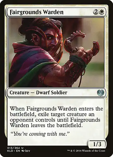 Fairgrounds Warden - kld Spoiler