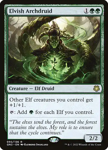 Elvish Archdruid - gn3 Spoiler