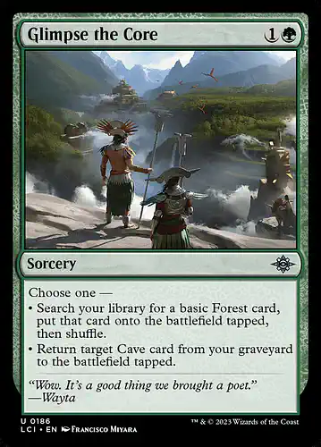 Glimpse the Core - lci Spoiler