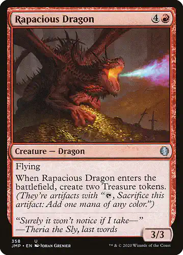 Rapacious Dragon - jmp Spoiler