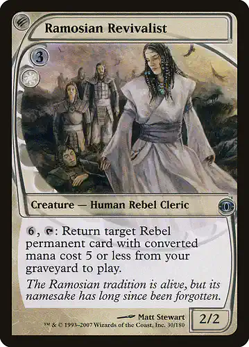 Ramosian Revivalist - fut Spoiler