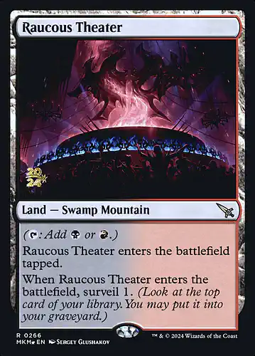 Raucous Theater - mkm Spoiler