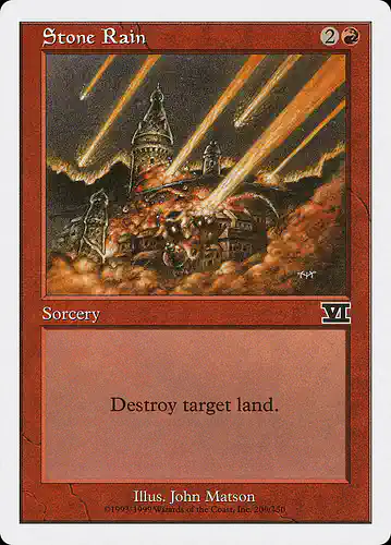 Stone Rain - 6ed Spoiler
