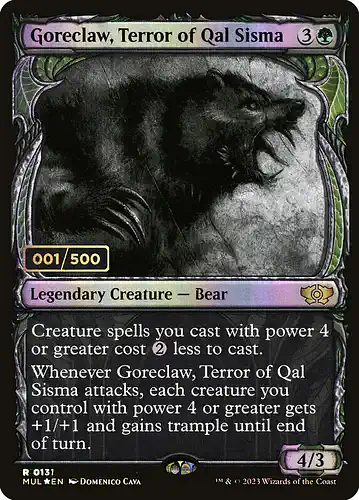 Goreclaw, Terror of Qal Sisma - mul Spoiler