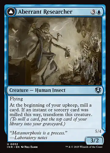 Aberrant Researcher - inr Spoiler