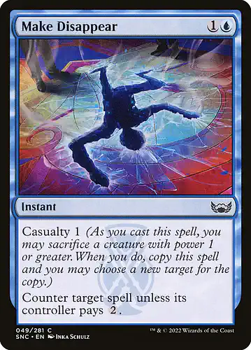 Make Disappear - snc Spoiler