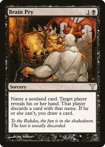 Brain Pry - dis Spoiler