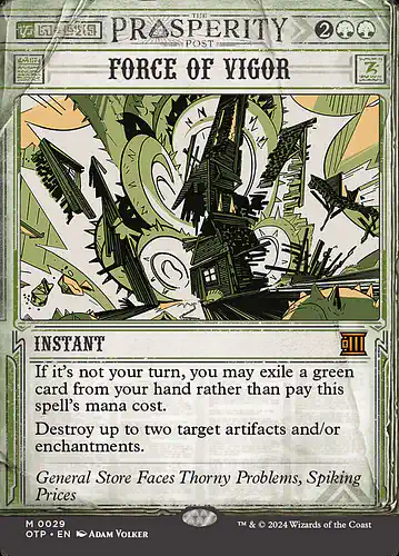 Force of Vigor - otp Spoiler