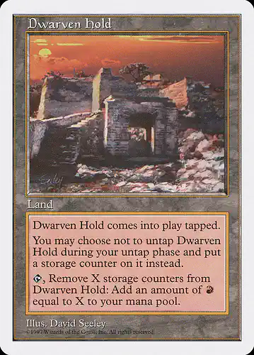 Dwarven Hold - 5ed Spoiler