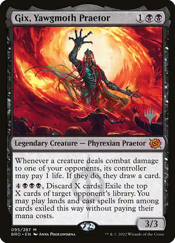 Gix, Yawgmoth Praetor - bro Spoiler