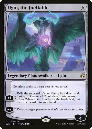 Ugin, the Ineffable - war Spoiler