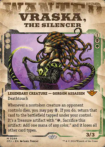Vraska, the Silencer - otj Spoiler