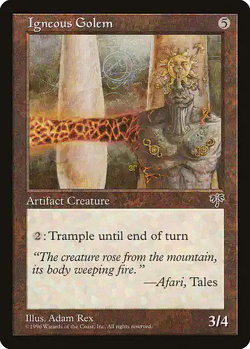Igneous Golem - mir Spoiler