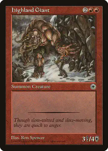 Highland Giant - por Spoiler