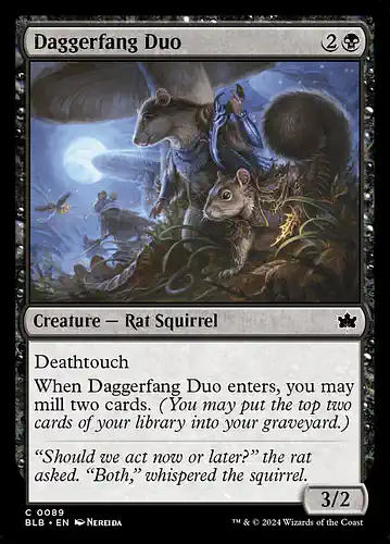 Daggerfang Duo - blb Spoiler