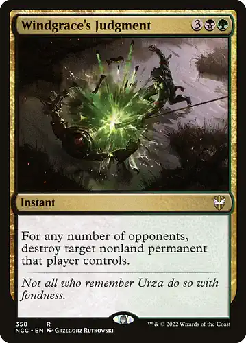 Windgrace's Judgment - ncc Spoiler