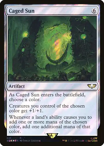 Caged Sun - 40k Spoiler