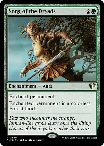 Song of the Dryads - cmm Spoiler