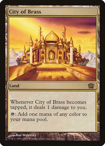 City of Brass - 8ed Spoiler