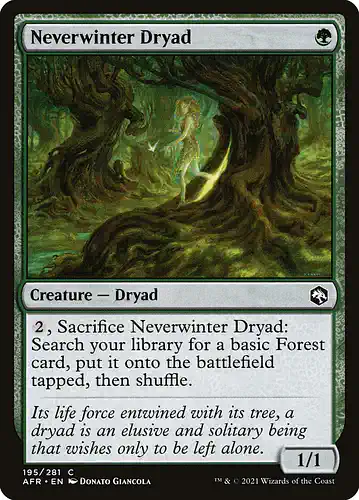 Neverwinter Dryad - afr Spoiler