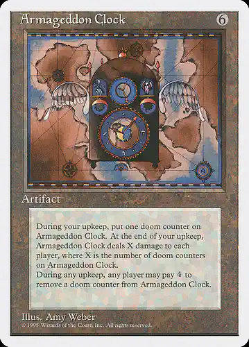 Armageddon Clock - 4ed Spoiler