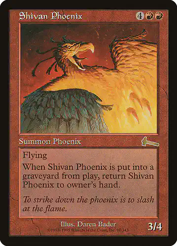Shivan Phoenix - ulg Spoiler